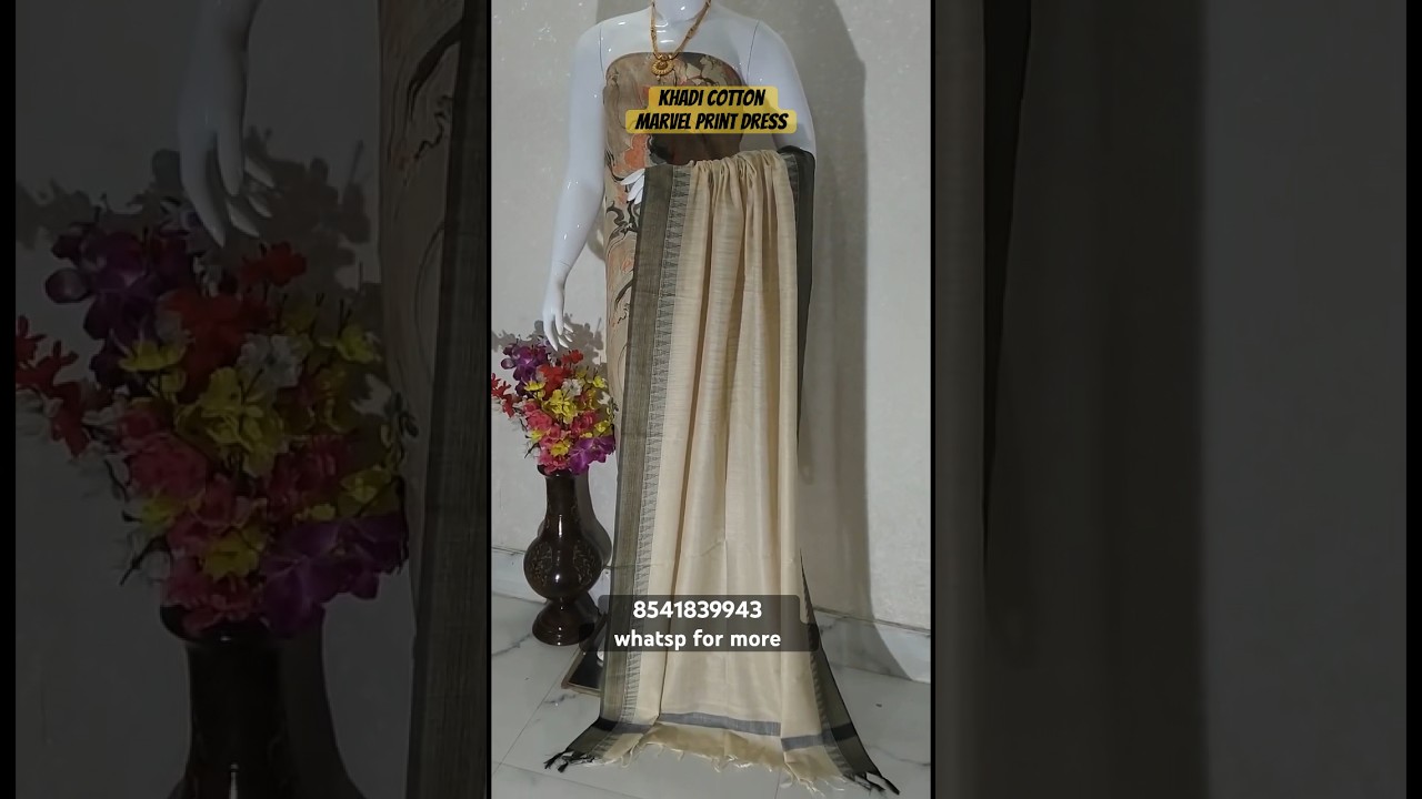 Khadi cotton | marvel Dress Material 