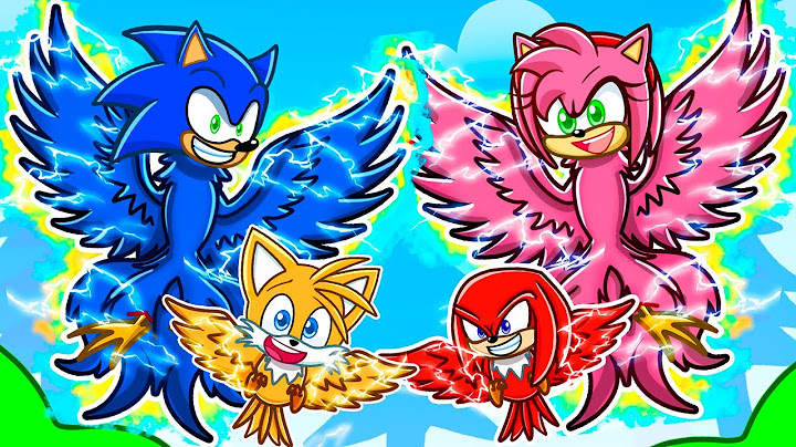 Having A OP SONIC BIRD FAMILY In Roblox!