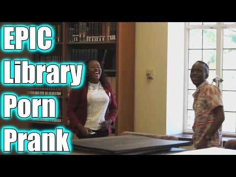 EPIC Library Porn Prank - YouTube