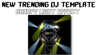 NEW TRENDING DJ TEMPLATE SHARPY LIGHT EFFECT IN AVEE PLAYER PRO APP