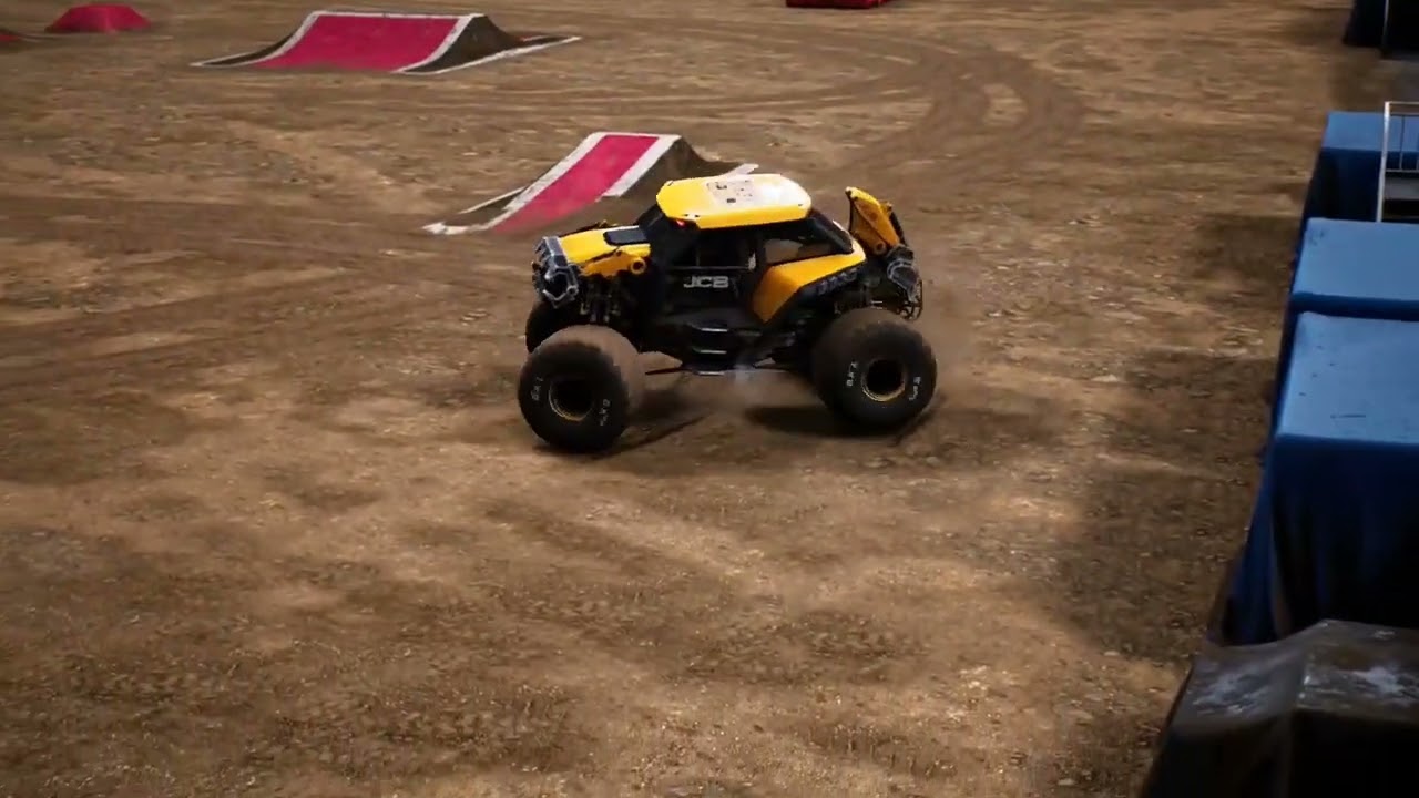Monster jam JCB DiGatron showdown Freestyle