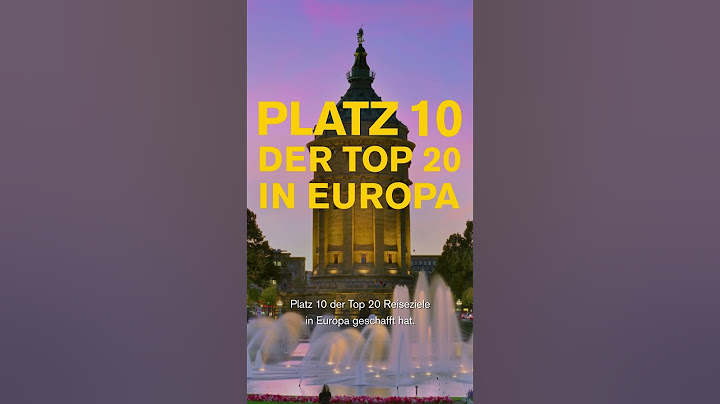 Mannheim - die Stadt, die jeder laut europeanbestdestinations.com einmal besucht haben sollte! 🏙️💫
