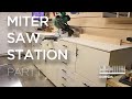 OCD Miter Saw Station Part 1 // Free Woodworking Plans