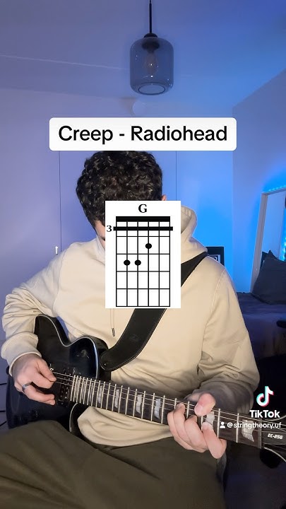 How To Play Creep On Guitar Easy How to Play Creep by Radiohead on guitar! Part 1 Easy. | #radiohead #
