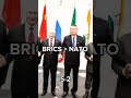 NATO Vs BRICS #shorts #onlyeducation #viral #asia #brics #nato #conflict