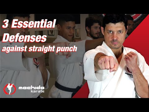 3 Essential Defenses Against Straight Punches! By Sensei Chinzo Machida