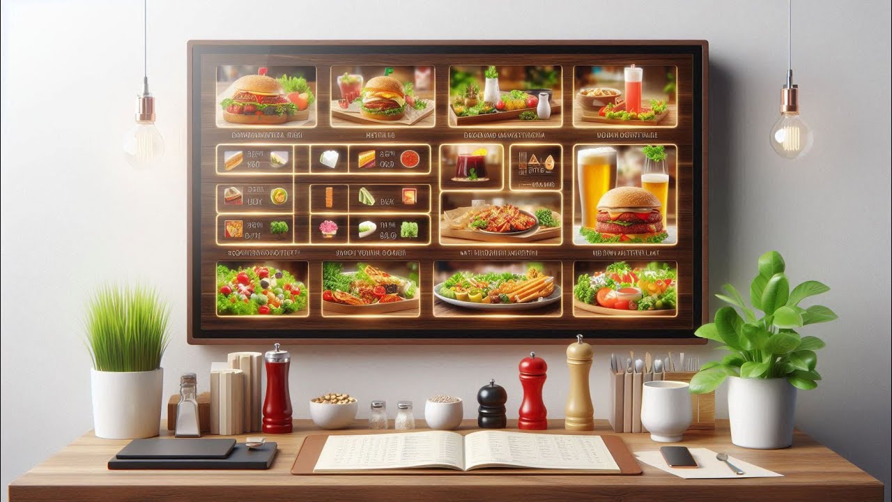 Design Digital Menu Board, Signage Screens, Animation Screens For Restaurants, Takeaways, cafes