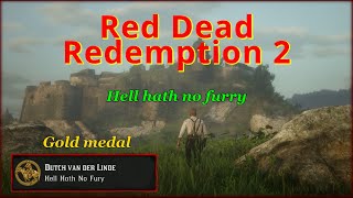 RDR2 - Mission #53 - Hell hath no fury, GOLD walktrough, HIGH HONOR, PC, 4K, ULTRA