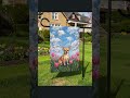 Small Paws &amp;  Big Blooms: The Pink Tulips Chihuahua Spring Flag