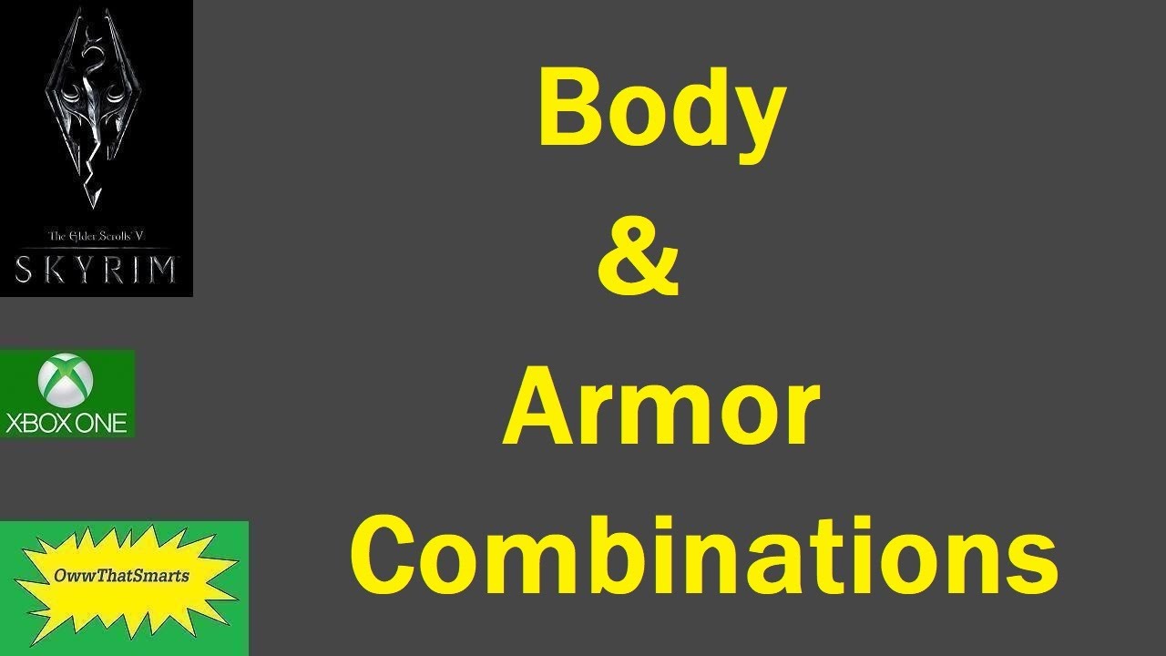 Skyrim (mods) - Body & Armor Combinations - Compilation