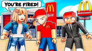 Bobbys First Job Roblox Funny Moments Brookhaven Rp