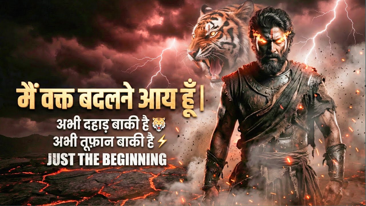 🔥 मैं वक्त बदलने आया हूँ  | India’s Most Powerful Motivation Song 🔥