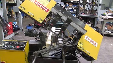 Clausing C250A Horizontal Automatic Bandsaw