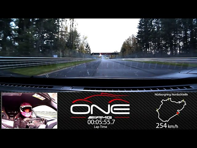 Video: New Mercedes-AMG One Laps The Nürburgring In 6:35.183 min