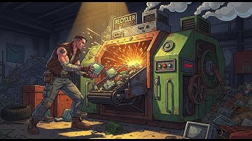 FREE QBCore - Recycler Script | FiveM QBCore Recycler | Script QB-Recycler Script