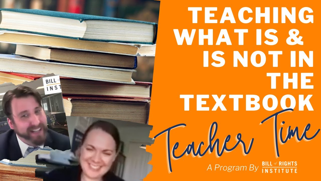 Teaching what is and is NOT in the Textbook Teacher Time with BRI