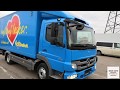 Обзор Mercedes Atego 818L, 2013 г. в. из Германии