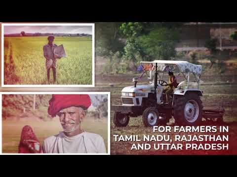 TAFE   JFarm Services   Free Tractor Rental for Small Farmers   COVID 19 - video from JFarm Services