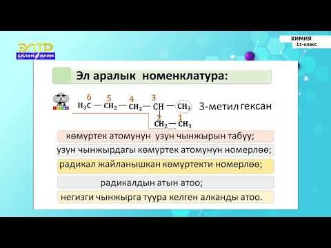 11-класс | Химия  | Аллотропия жана изомерия жөнүндө жалпы түшүнүктөр.