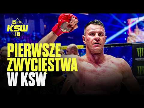 Pierwsze zwycięstwa w KSW zawodników XTB KSW 119 [KACZMARCZYK, BRICHTA, WRZOSEK, VOJCAK, RUTKOWSKI]