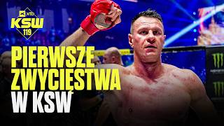 Pierwsze zwycięstwa w KSW zawodników XTB KSW 119 [KACZMARCZYK, BRICHTA, WRZOSEK, VOJCAK, RUTKOWSKI]