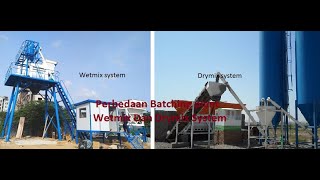 Perbedaan Batching Plant Wetmix dan Drymix System