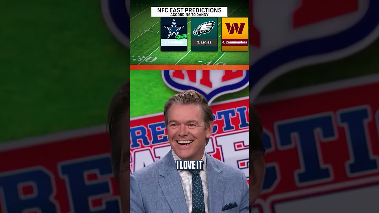 Danny has a GIANT take about the NFC East's winner #nfl #football #giants