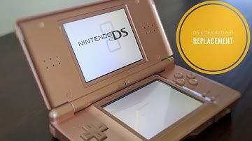 DS Lite Digitizer (Touch Screen) Replacement  - Time Lapse Repair