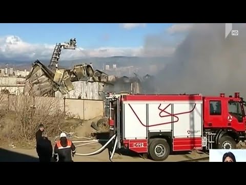 ხანძარი ბელიაშვილის ქუჩაზე