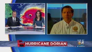 Florida Governor Ron DeSantis Wants Floridians To Heed The Warnings Ahead Of Hurricane Dorian
