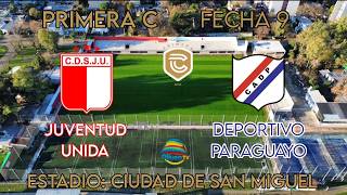 Juventud Unida vs Deportivo Paraguayo - Primera C - fecha 9 - 25/04/2026 15hs - Estadio San Miguel