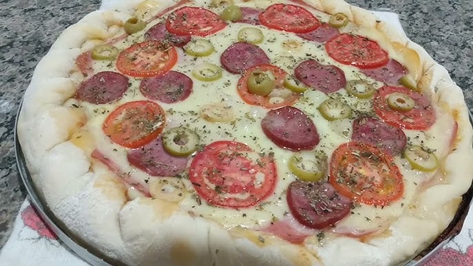 Receita de Pizza de liquidificador, enviada por luciana silva de