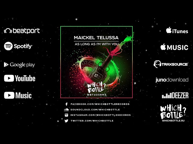 Maickel Telussa - As Long As Im With You Radio Edit