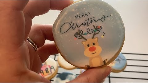 Edible Printing on Sugar Cookies / How to use Canva & the Software