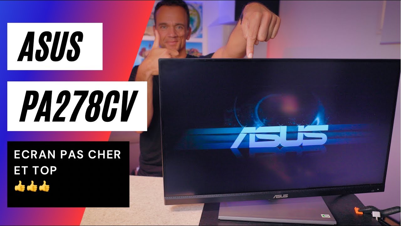 Pourquoi payer plus cher ? Asus PA278CV moniteur 27 (écran PC Mac) 