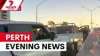 Dramatic peak-hour drug bust on Perth highway; Cloverdale tragedy; Lancelin erosion talks | 7NEWS