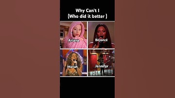 Thumbnail of Who did it better #reels #arianagrande #beyonce #mariahcarey #jenniferhudson