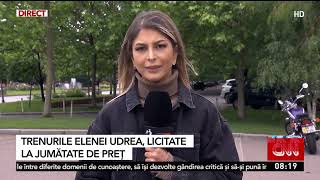 Terenurile Elenei Udrea, licitate la jumătate de preț de ANAF