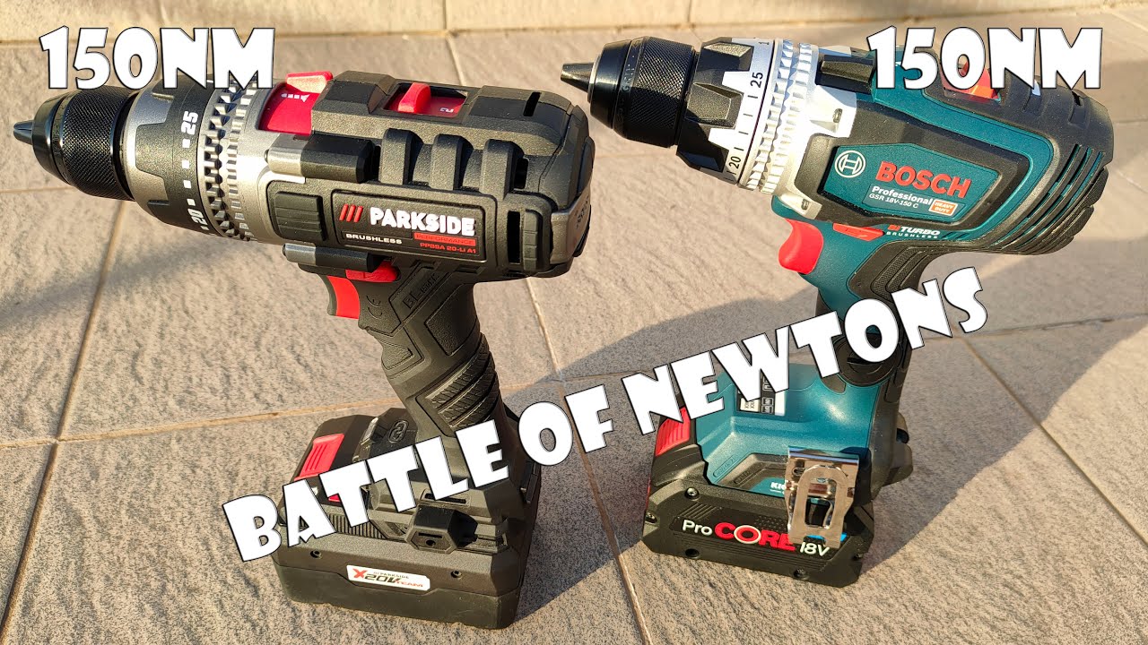 Parkside Performance PPBSA 20-Li A1 vs Bosch Professional 18V GSR