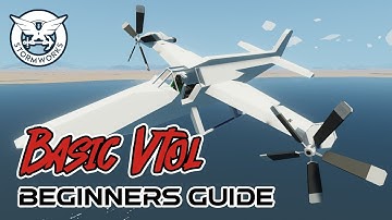 Beginners VTOL Build Stormworks Tutorial - How To
