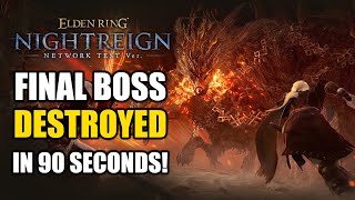 Gladius, Beast of Night DESTROYED in 1 Minute! (Elden Ring Nightreign)