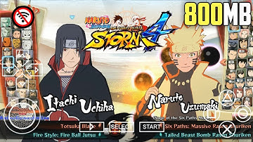 [NEW] NARUTO ULTIMATE NINJA STORM 4 PPSSPP ISO MOD ANDROID WITH PERMANENT MENU | NARUTO PPSSPP MOD