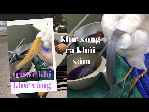 RỬA MÀU VÀNG , CHUYỂN MÀU SANG, NÂU RÊU , NÂU KHÓI , ĐƠN GIẢN NHẤT , hoccattoconline