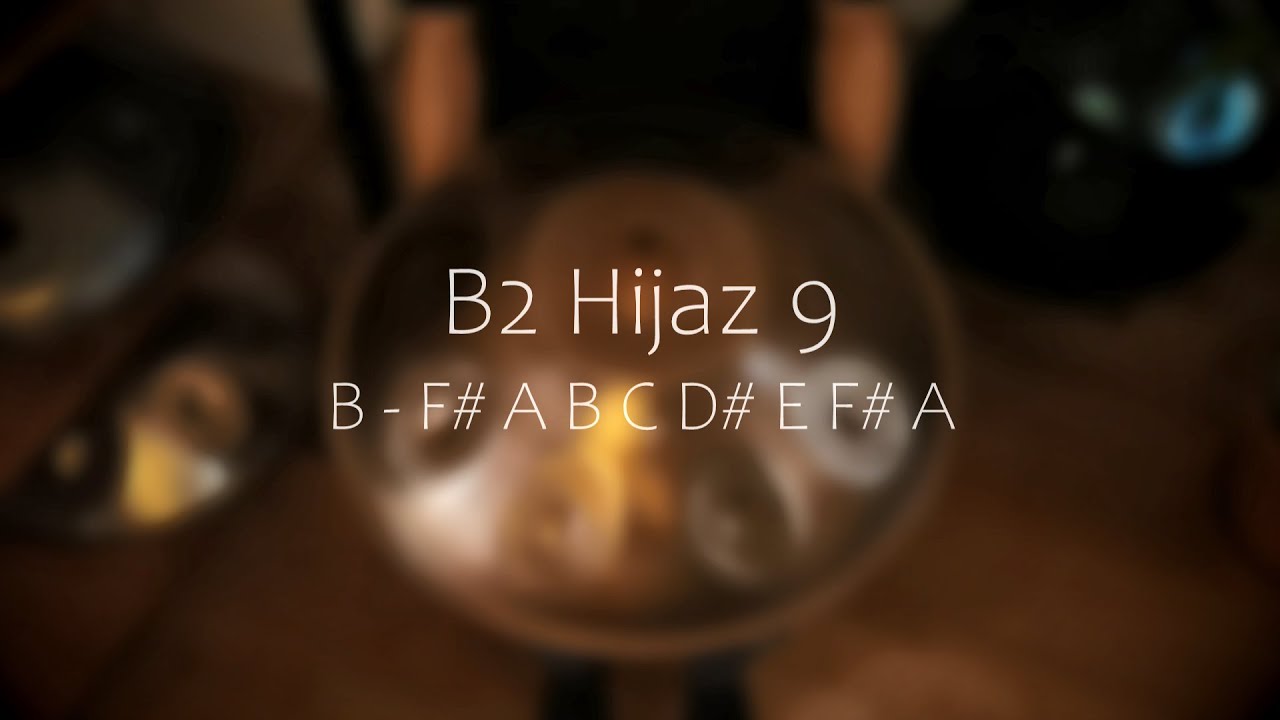 Arjuna Handpan | B Hijaz 9 ember