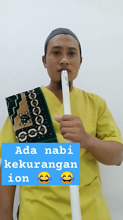 ada nabi kekurangan ion 😂 😃#remix #lucu #comedy #funny #youtubeshorts