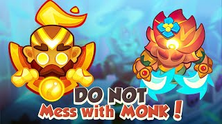 DO NOT Mess With This MONK! PVP Rush Royale