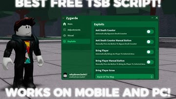 BEST FREE TSB SCRIPT! | WORKS ON MOBILE AND PC!