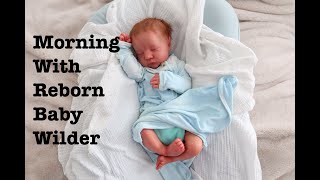 Reborn Morning Routine And First Outing With Newborn Wilder | Reborn Doll Realistic Film