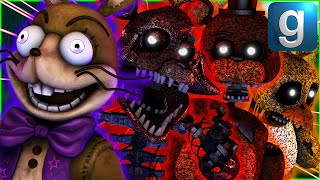 Gmod Fnaf Glitchtrap Gets Hunted Down By Ignited Animatronics From The Joy Of Creation