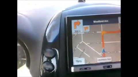 igo my way gps navigation revert to mph constantly rather then map view
